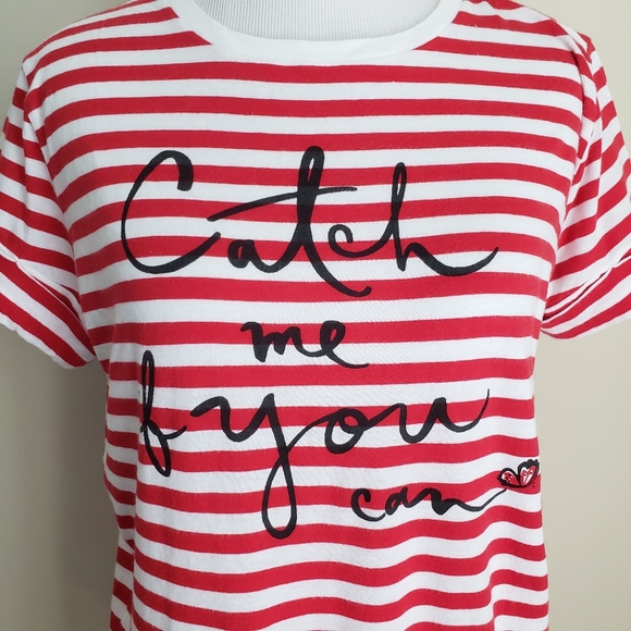 Kate Spade Catch Me If You Can t-shirt - Picture 6 of 8